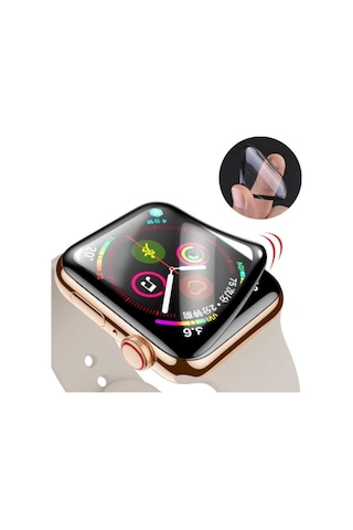 Apple Watch Uyumlu 44 Mm Ultra Ince Darbe Emici Eko Ppma Pet Saat Ekran Koruyucu Resimde Görünen
