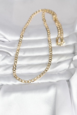 Zarif Boyunlar İçin 60cm Golden Pirinç Kalın Zincir Stil Kadın Kolye Standart 04016375
