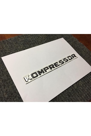 Mercedes Kompressor Yazı