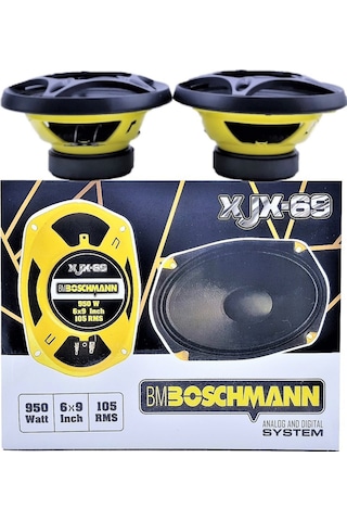 Boschmann Xjx-69 Oval Midrange 950w Yeni Seri XJX-69