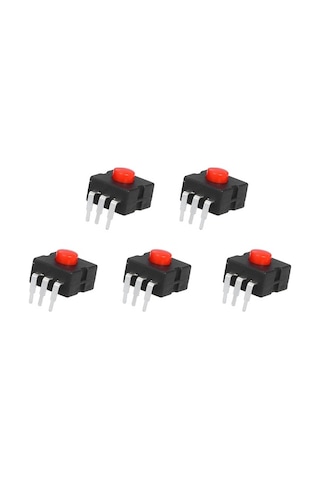 Trendooze Şarjlı Projeler Pin Mikro İçin Güç Feneri Feneri Elektronik Elektrik El Dıy Buton Anahtarı Anahtar Adet 50 4mm 3 1-gang Ur 1-gang