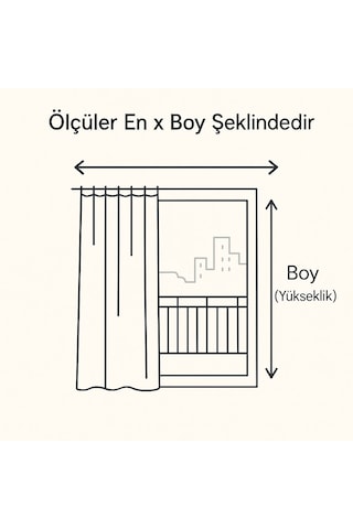 Gencer Home Balkon Perdesi Kuş Gözü Ölçü Seçenekli Gri Gri