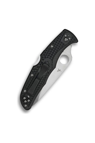 Spyderco Endura 4 Black Lightweight Spyderedge Kamp Çakı Siyah