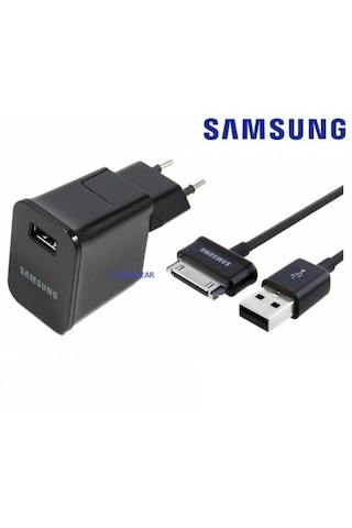 Samsung Galaxy Uyumlu Note 10.1 Tab Şarj Aleti Ve Usb Kablo