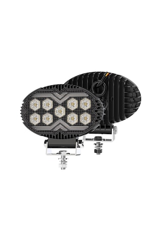 Off Road Sis Farı 5,5 İnç Selamlamalı Çakar İkaz Gündüz Led 2 Mod Projektör Çalışma Lambası 12/24 V