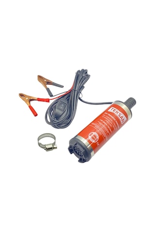 24v Yakıt Aktarma Pompası 30 Lt/dk Büyük Süzgeçli 50 Mm Maxımum 5 Mt Hortum Kullanılmalı