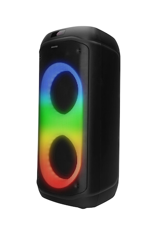 Mıcrolab M61, 80w, Taşınabilir, Bt/usb/aux/tf/tws, Rgb Işıklı, 2400mah Batarya, 2adet Vhf Mikrofon,