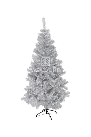 Waldern Premium Luxury Series 180 cm 620 Dal Yılbaşı Çam Ağacı Simli Gümüş