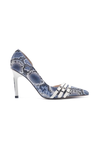 Nine West Desırae2 5fx Mavi Kadın Topuklu Ayakkabı 000000000101928697 MAVİ