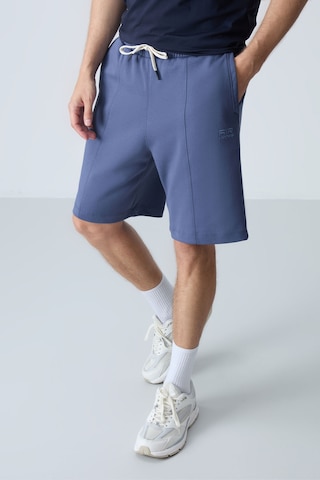 Air Jones Tommy Life Petrol Pamuklu Kalın Yumuşak Dokulu Standart Fit Basic Erkek Şort - 81277 Petrol