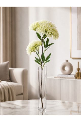 Yapay Beyaz Mine Dal 63 Cm Çok Renkli