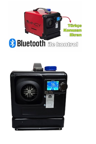 Mincy 8kw Evolation Çanta Tip Webasto 12/24/220v Bluetooth Türkçe Ekran