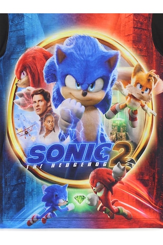 Ekidne Tails Kirpi Sonic The Hedgehog 2 Yazlık Kısa Kollu 3D Baskılı Tişört