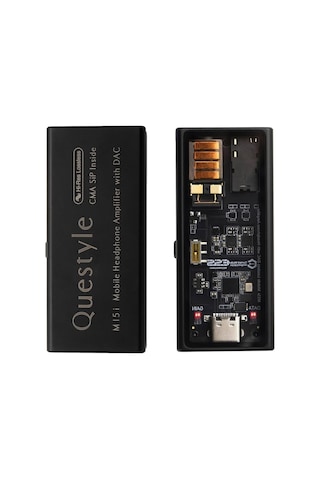 Questyle M15i Taşınabilir Dac & Kulaklık Amplifikatörü Siyah