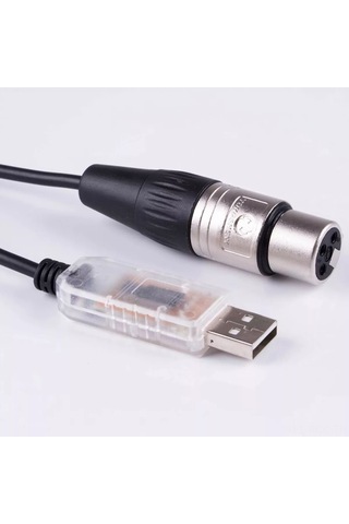 Ruicoo Ftdı Usb-dmx512 Kontrol Modülü - Xlr Rs485 Seri Bağlantı Kablosu, Sahne Işığı Kontrolü İçin Multi-sistem Desteği Windows, Android, Mac