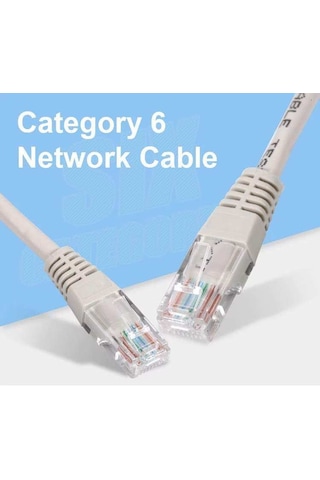 15 Metre Cat6 Ethernet Kablosu Concord C-550 15M Cat6 Kablosu