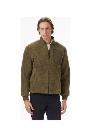 Nautica Erkek Yeşil Regular Fit Mont Düz J57042t Yeşil