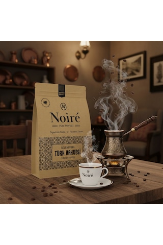 Noire %100 Arabica Asırlık Lezzet Öğütülmüş Geleneksel Türk Kahvesi 100 G