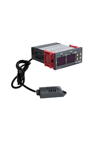 STC-3028 AC 110-220V LCD Ekranlı Nem Sıcaklık Kontrol Modülü
