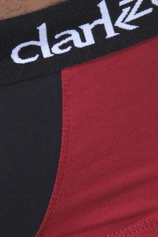 Darkzone Desenli Bordo Erkek Boxer - Dzn2417