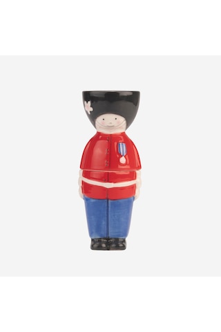 London Guard Kırmızı Stoneware Yumurtalık 4,5x5,5 Cm