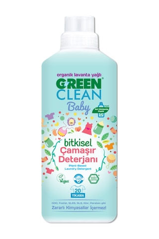 Green Clean Baby Biberon Temizleyici 500 ML + Çamaşır Deterjanı + Yumuşatıcı + Leke Çıkarıcı 1 L