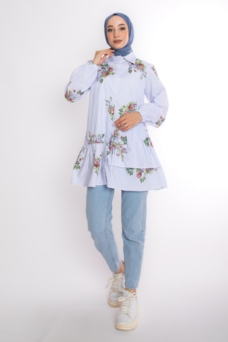 Fatma Sezen Festival Tunik Çok Renkli