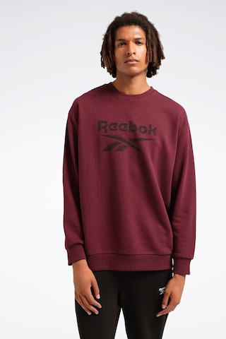 Reebok New Id Reg Crew Bordo Erkek Sweatshirt Bordo
