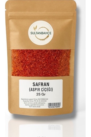 Sultanbahçe Safran Yerli Safran - 25 Gr. -aspir Çiçeği