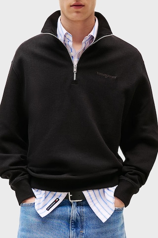 Tommy Jeans Erkek Sweat Dm0dm21880 Bds Siyah Siyah