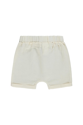 Civil Baby Müslin 6 -18 Ay Şort  - Bej 38395Y14226S1