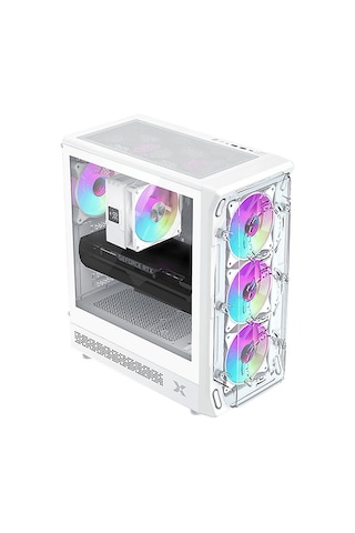 Xperion STYX-Beyaz R7-5700X 16 GB 512 GB M2 SSD RTX5060 Free Dos Masaüstü Oyuncu Bilgisayarı