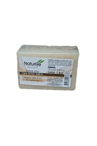 Naturlıfe Kabak Lifli Eşek Sütlü Sabun 100 G