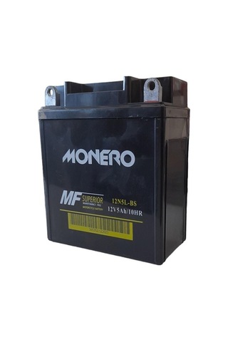 Monero 12v 5amper Yüksek/dik 12n-5l-bs-cup-ybr Akü Ebatları: 119 X 60 X 129mm