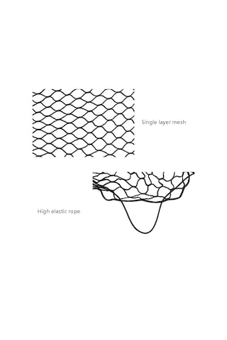 Cbtx Bl-1026 Genel Araç Filesi Kiti Gövde Sabit Bagaj Filesi Saklama Çantası, Stil: 70x70cm