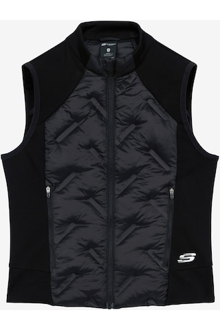 Skechers Outerwear W Padded Lightweight Vest Kadın Siyah Yelek S241153-001