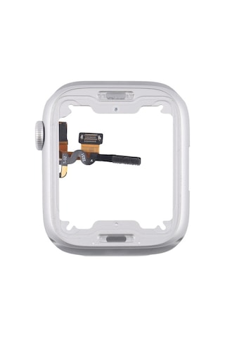 Tongxida iOs Uyumlu Serisi 8/9 41mm Alüminyum Orta Çerçeve Flex Kablo Taç Döndürme Gümüş