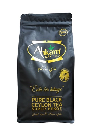 Ahkam Tea 1 Adet 800 Gr'lık Siyah Çay %100 Saf Ceylon Super Pekoe