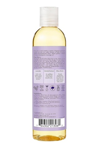 Shea Moisture Lavender & Wild Orchid Banyo, Vücut Ve Masaj Yağı 237ml