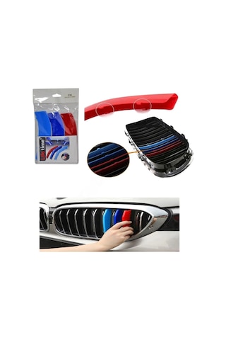 Bmw 3 Serisi F36 2013-2017 Uyumlu 11 Rods 3m Ön Panjur Böbrek Klips