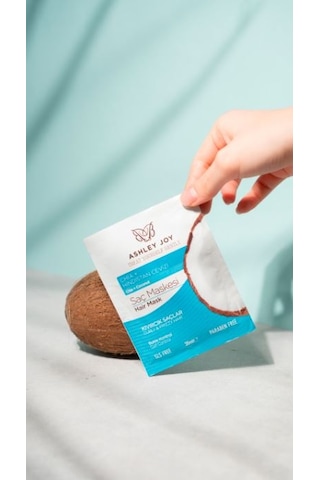 Ashley Joy Chia Tohumu İçeren Kıvırcık Saçlara Özel Bukle Kontrol Saç Maskesi 30 ML