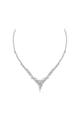 Pırlanta Montur Gümüş Su Yolu Set Takım (410242392)