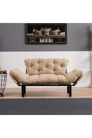 Pafu Nitta İkili Kanepe Krem