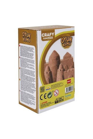 S00002233 Crf Oyun Kumu 500gr Naturel -sun Çok Renkli