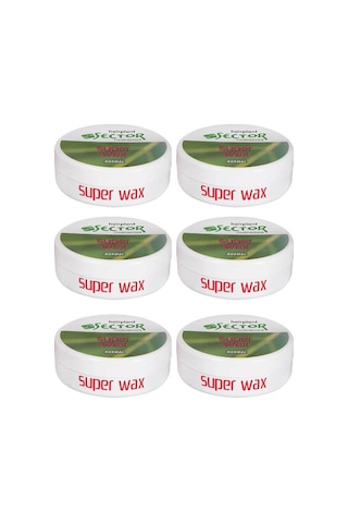 Sector Hairmate Superwax Normal Yeşil Wax 150 Ml 6 Adet