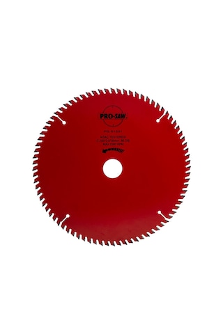 Pro-saw Ps51331 Teflonlu Ahşap Kesme Daire Testere 250x30 Mm 80 Diş