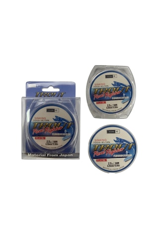 İcon-ic Trout 50 Mt Fluorocarbon Misina 0.40