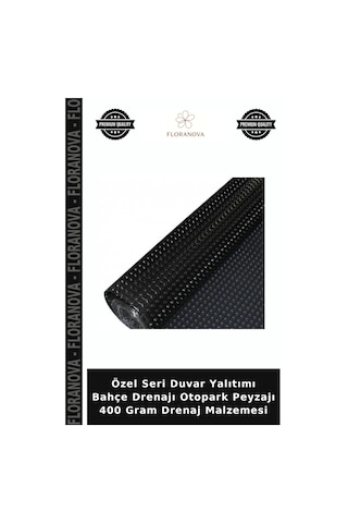 Özel Seri Duvar Yalıtımı Bahçe Drenajı Otopark Peyzajı 400 Gram Drenaj Malzemesi