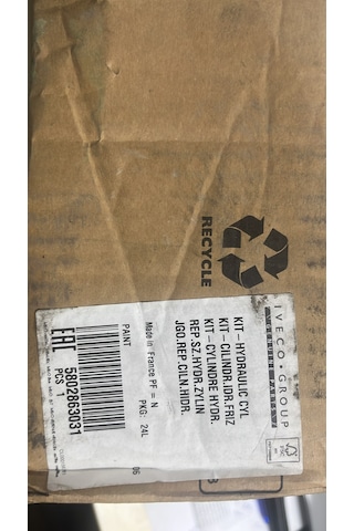 Debriya Jmerkezi Komple İnce Borulu İveco Daily İveco Group Servis Ürünü 5802863031 -