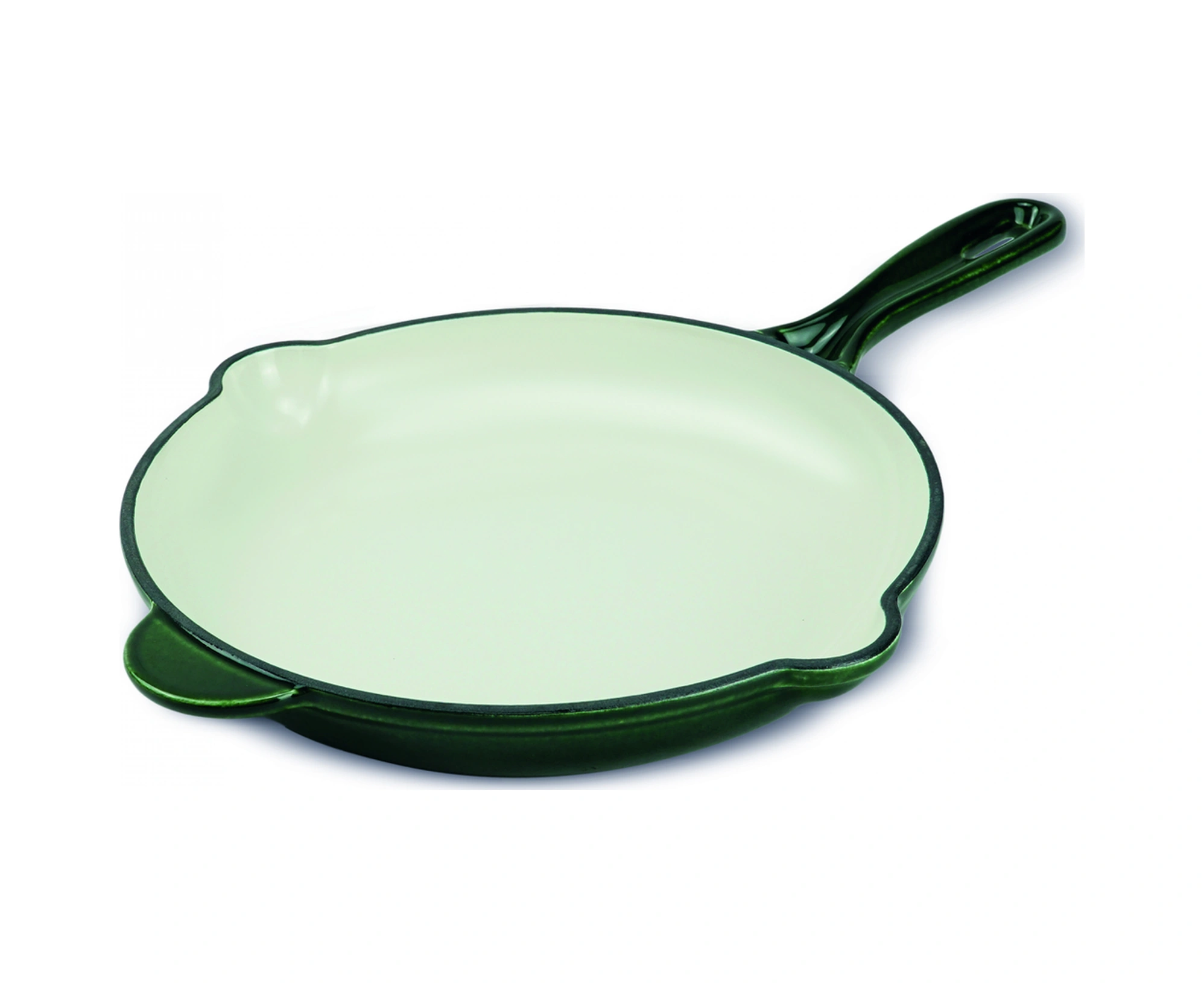 Karaca Heritage Demir Döküm Emayeli Tava Yeşil 26 Cm Yeşil